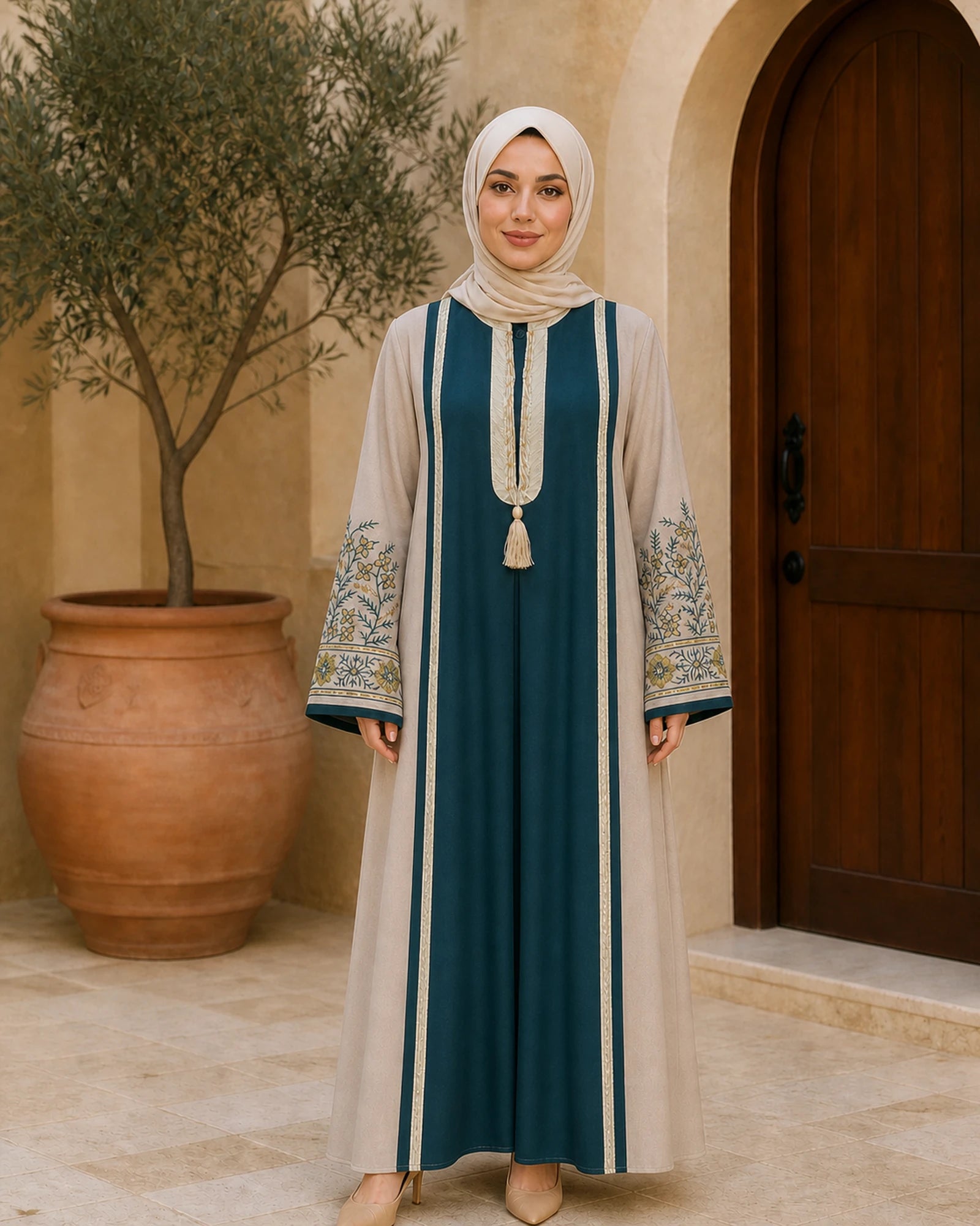 عباية كم ترتر