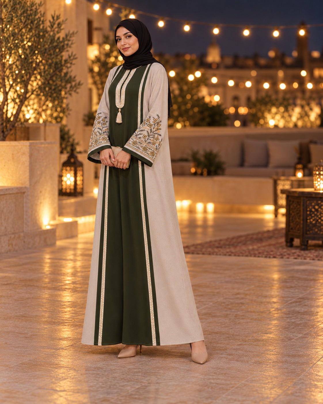 عباية كم ترتر — زيتي